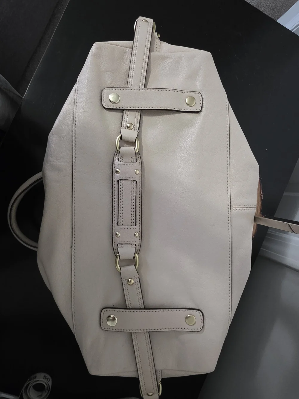 Coach Ashley Large Leather Satchel Handbag
